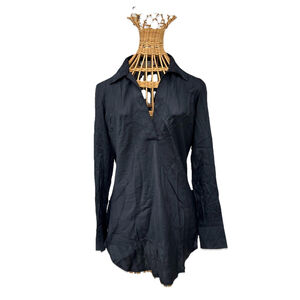 18th Street Black Long Sleeve Blouse Women’s Medium Rayon Blend